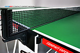 Теннисный стол Compact Expert Indoor green - компактная модель теннисного стола для помещений.  Уникальный, фото 5