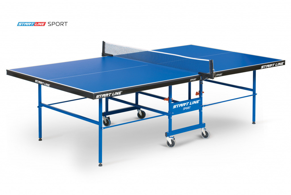 Теннисный стол Sport - стол для настольного тенниса, предназначенный для игры в помещении, подходит для школ и
