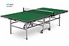 Теннисный стол Leader green - клубный стол для настольного тенниса. Подходит для игры в помещении, идеален для