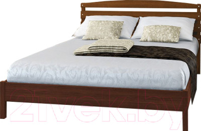 Двуспальная кровать Bravo Мебель Камелия 1 160x200