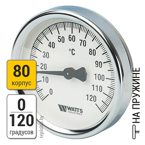 Watts FR810 (TCM) 80 термометр на пружине