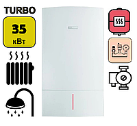 Турбированный газовый котел Bosch Gaz 7000W ZWC 35-3 MFA (двухконтурный)