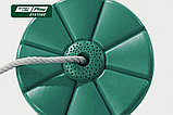 Cиденье для качели "диск" темно-зеленое, фото 3