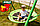 Качели SLP SYSTEMS 2 секции + лодочка красная + гнездо зеленое, фото 6