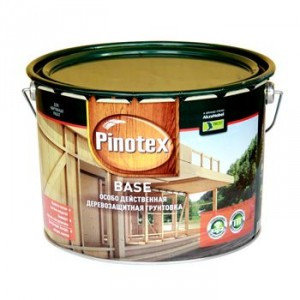Грунтовка для дерева Пинотекс База 9 л. бесцветная Pinotex Base, фото 2
