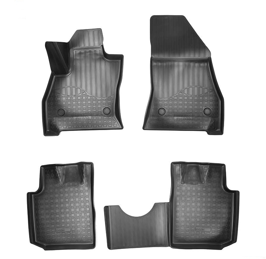 FIAT 500L 2015- Коврики в салон Norplast (цвет черный) NPA11-C21-045