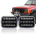 Фары передние светодиодные LED 5x7″ 45W для Jeep, фото 2