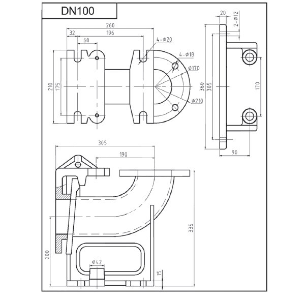 Автоматическая трубная муфта IBO DN 100 - фото 4 - id-p119110630