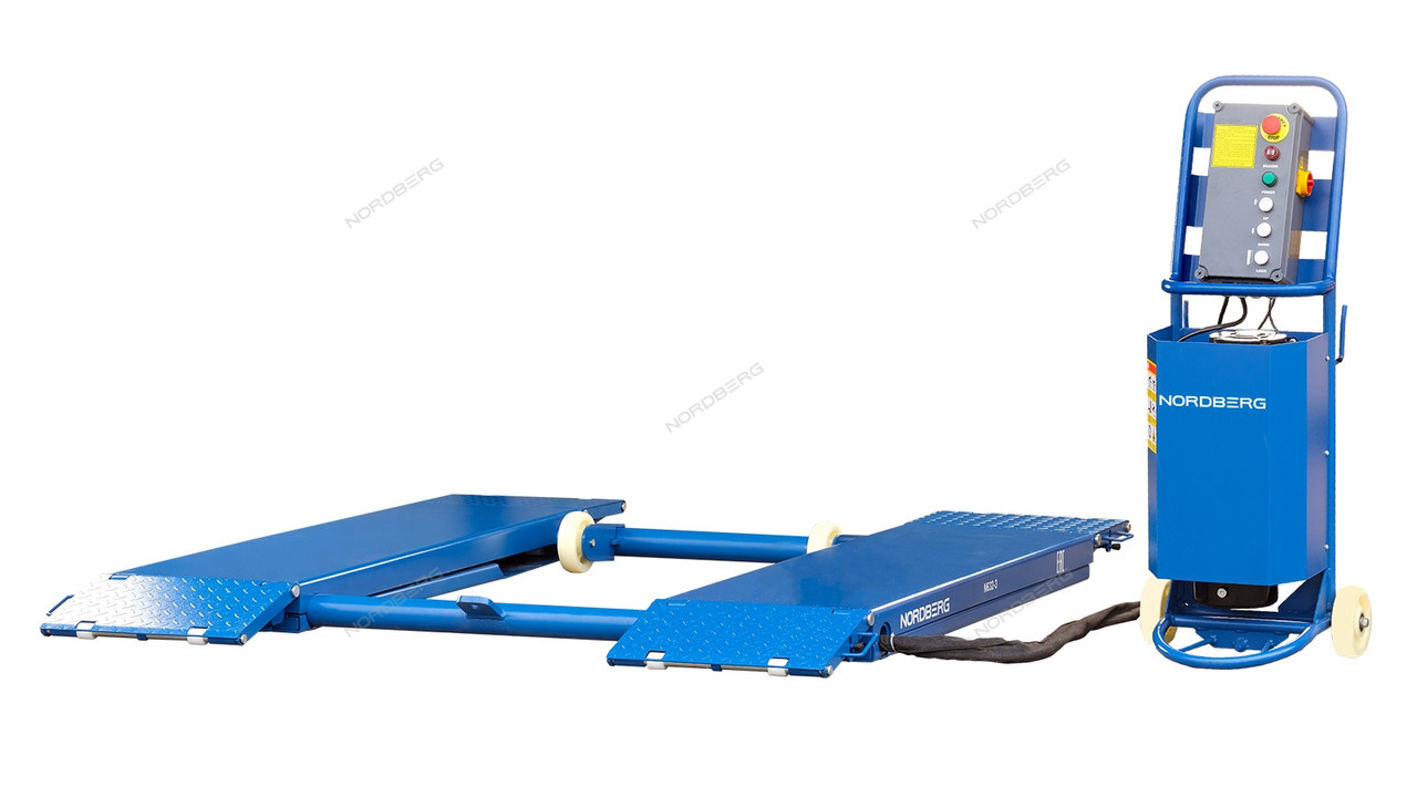 Подъемник ножничный для шиномонтажа и зоны приемки NORDBERG N632-3_380 - фото 3 - id-p142443755