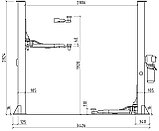 Техносоюз Двухстоечный подъемник 3,2 тонны ES-1112, фото 3