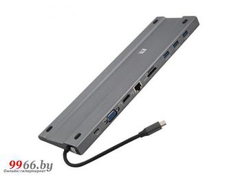 Док-станция Barn&Hollis Type-C 10in1 для MacBook Grey УТ000027057