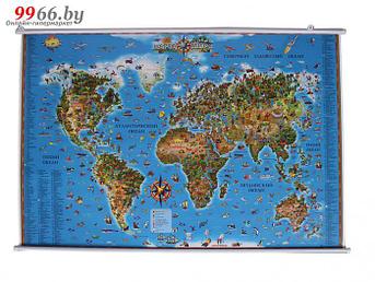 Карта мира для детей DMB ОСН1234772