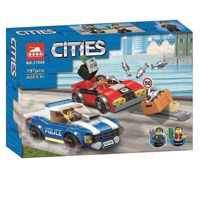 Конструктор "Арест на шоссе" Lari 11526 аналог LEGO City 60242