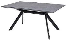 Стол обеденный Mebelart POND 160 темно-серый/черный