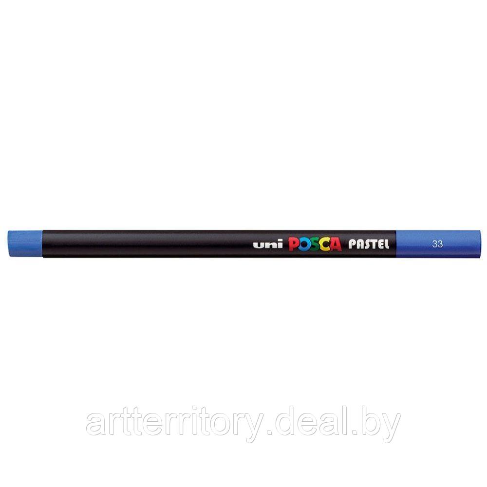 Пастель Mitsubishi Pencil POSCA (синий) - фото 1 - id-p164614917