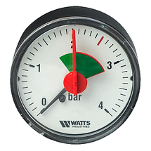 Watts F+R101 80/4, 1/4" манометр аксиальный, фото 2