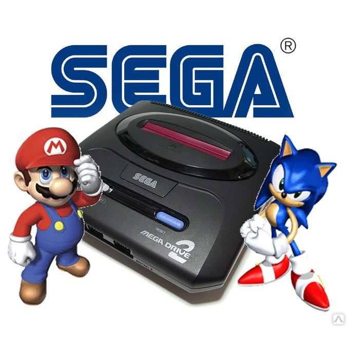 Игровая приставка Sega Mega Drive 2 - фото 1 - id-p164652083