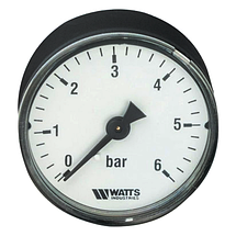 Watts F+R100 50/6, 1/4" манометр аксиальный, фото 2