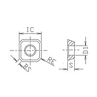 Пластина фрезерная SEET13T3AGSN-PM TU4030