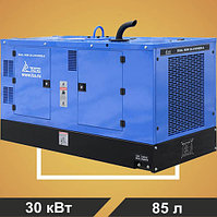 Двухпостовой дизельный сварочный генератор TSS DUAL DGW 28/600EDS-A в кожухе