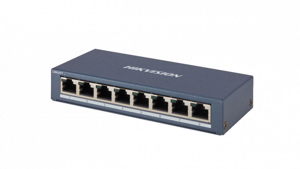 Коммутатор Ethernet настольный Hikvision DS-3E0508-E(B)