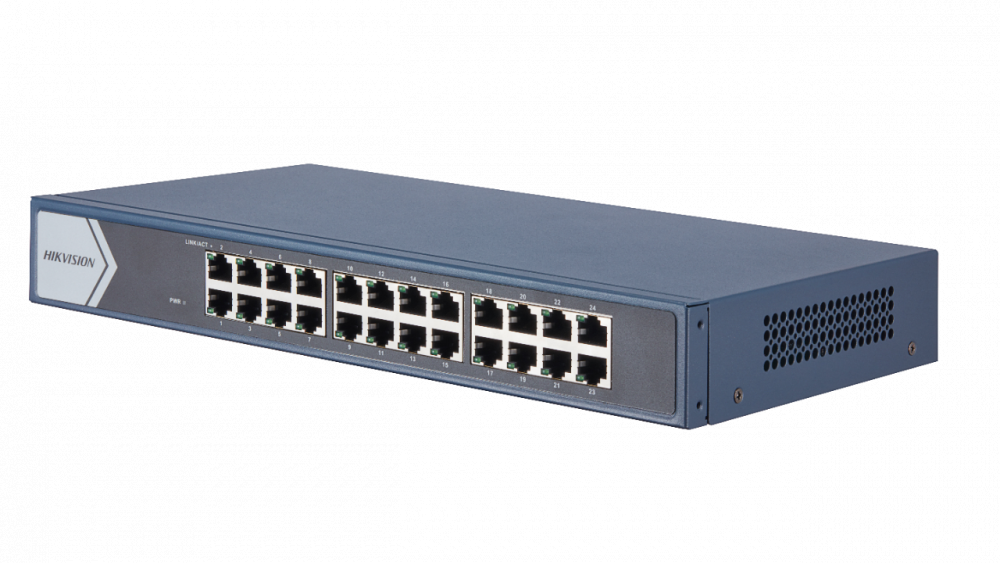 Коммутатор Ethernet 19" Hikvision DS-3E0524-E(B)