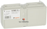 Монтажная коробка для блоков розеточных Legrand DLP IP40 540ХХ, пластик, 6(2х3)М