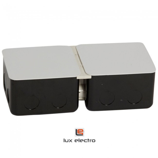 Монтажная коробка для блоков розеточных Legrand DLP IP40 540ХХ, металл, 6(2х3)М - фото 1 - id-p164685402