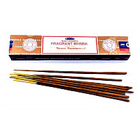 Благовония Ароматная Мирра Сатья, Satya Nag Champa Fragrant Myrrh, 15 г укрепляет ауру