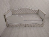 Кровать с ящиками "Клио" (80х180, 90х190). Бортик съемный., фото 1