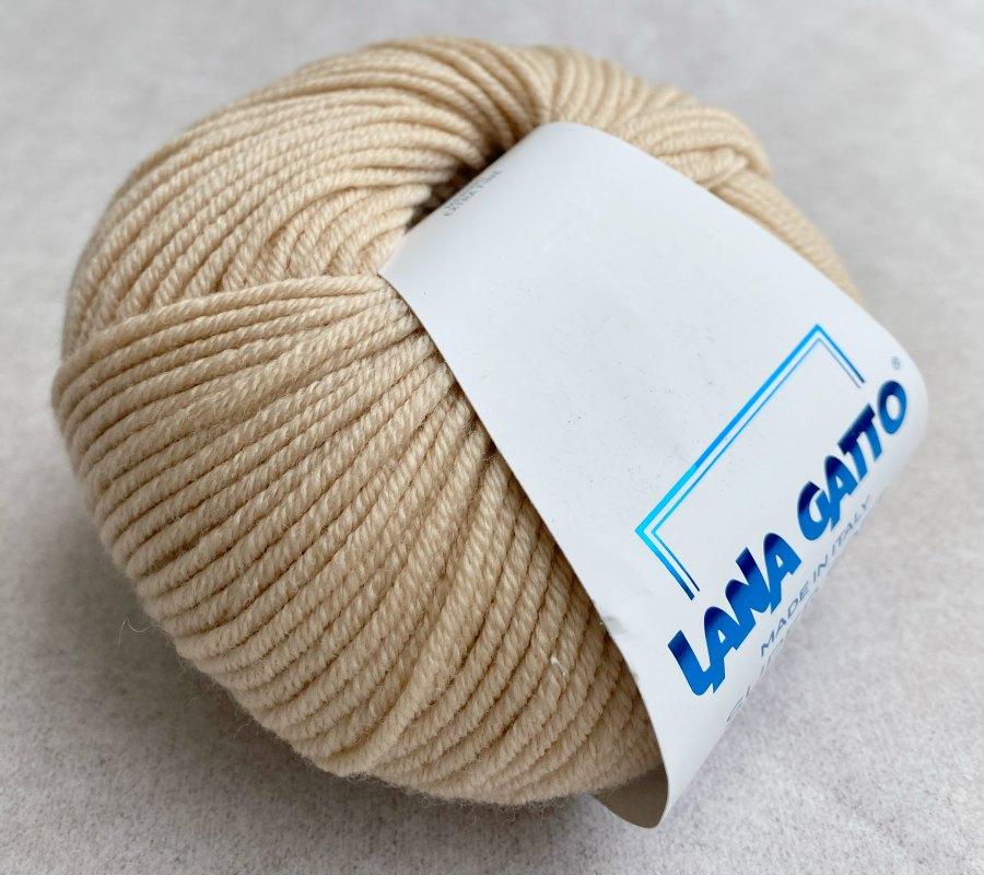 Пряжа Lana Gatto Super Soft 12530 светлый беж