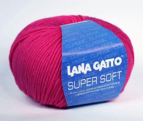 Пряжа Lana Gatto Super Soft 5240 фуксия