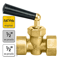 Watts RM 15MM, 1/2" кран запорный