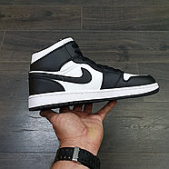 Кроссовки Air Jordan 1 High Black White, фото 2