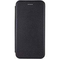 Чехол-книга на основе из силикона Book Case New 3D черный для Samsung Galaxy A32