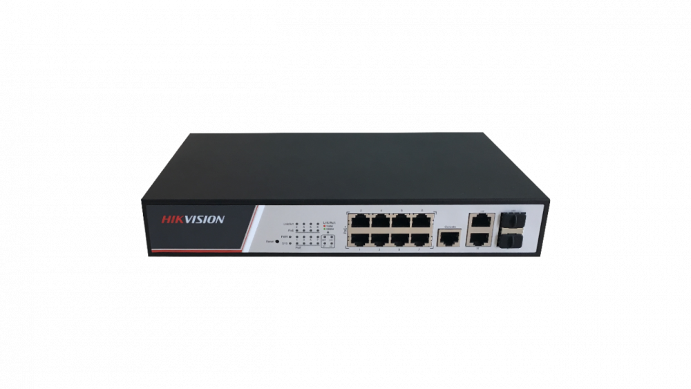 Коммутатор Ethernet с PoE 19" управляемый Hikvision DS-3E2310P