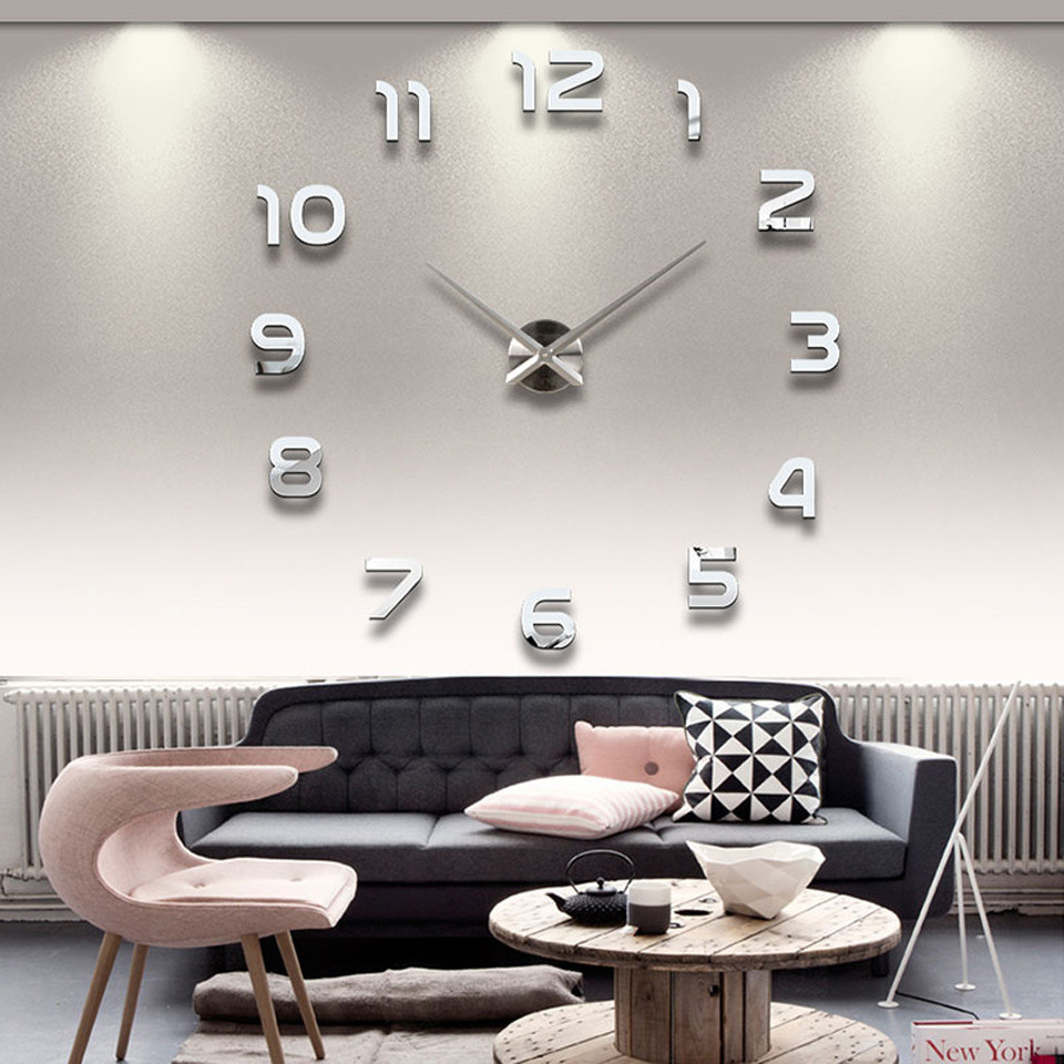 Часы настенные " СДЕЛАЙ САМ" диаметр от 80 см (арабские цифры) - фото 2 - id-p164694759