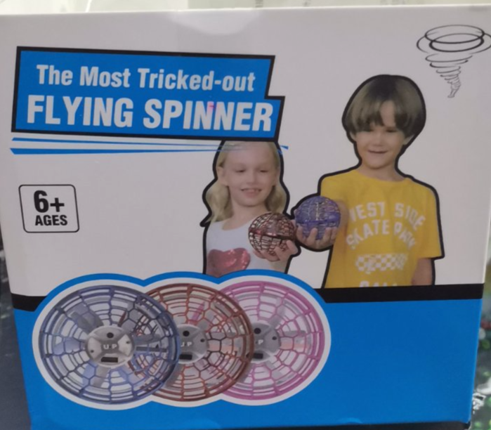 Flying Spinner Летающий спиннер с подсветкой, Spin Ball разные цвета - фото 3 - id-p164602573