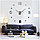 Часы настенные " СДЕЛАЙ САМ" диаметр от 80 см (арабские цифры разного размера), фото 6