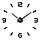 Часы настенные " СДЕЛАЙ САМ" диаметр от 80 см (палочки+арабские цифры), фото 2