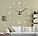 Часы настенные " СДЕЛАЙ САМ" диаметр от 80 см (палочки+арабские цифры), фото 4