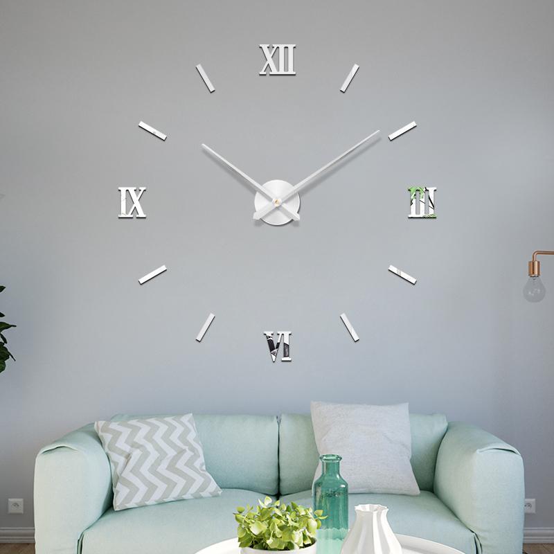 Часы настенные " СДЕЛАЙ САМ" диаметр от 80 см (палочки+римские цифры) - фото 3 - id-p164696878