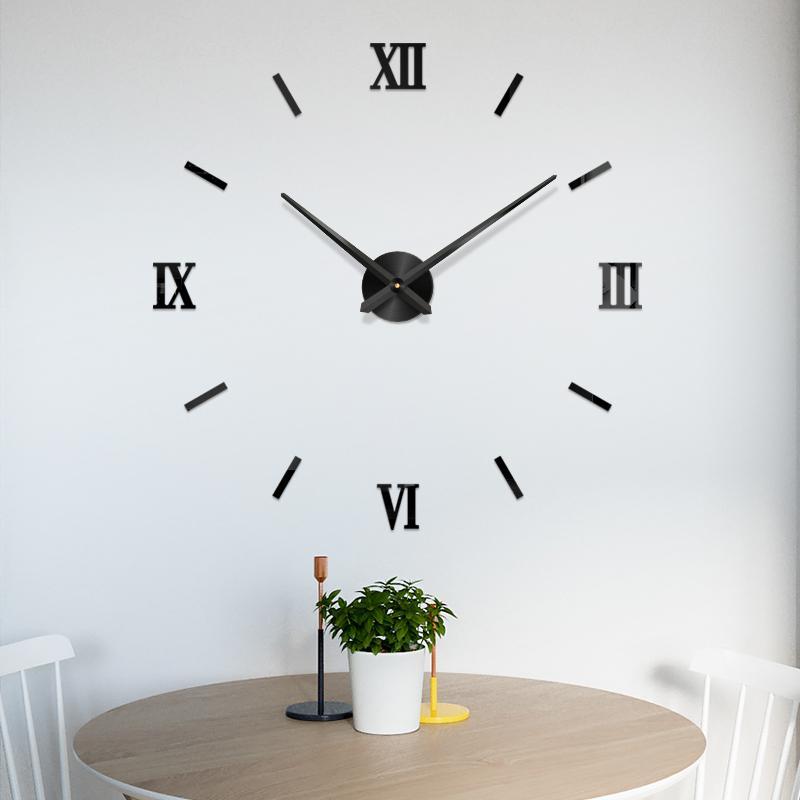 Часы настенные " СДЕЛАЙ САМ" диаметр от 80 см (палочки+римские цифры) - фото 2 - id-p164696878