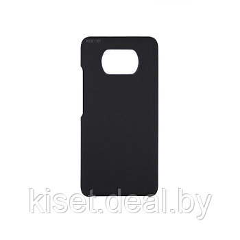 Soft-touch бампер KST Silicone Cover для Xiaomi Poco X3 / Poco X3 Pro черный