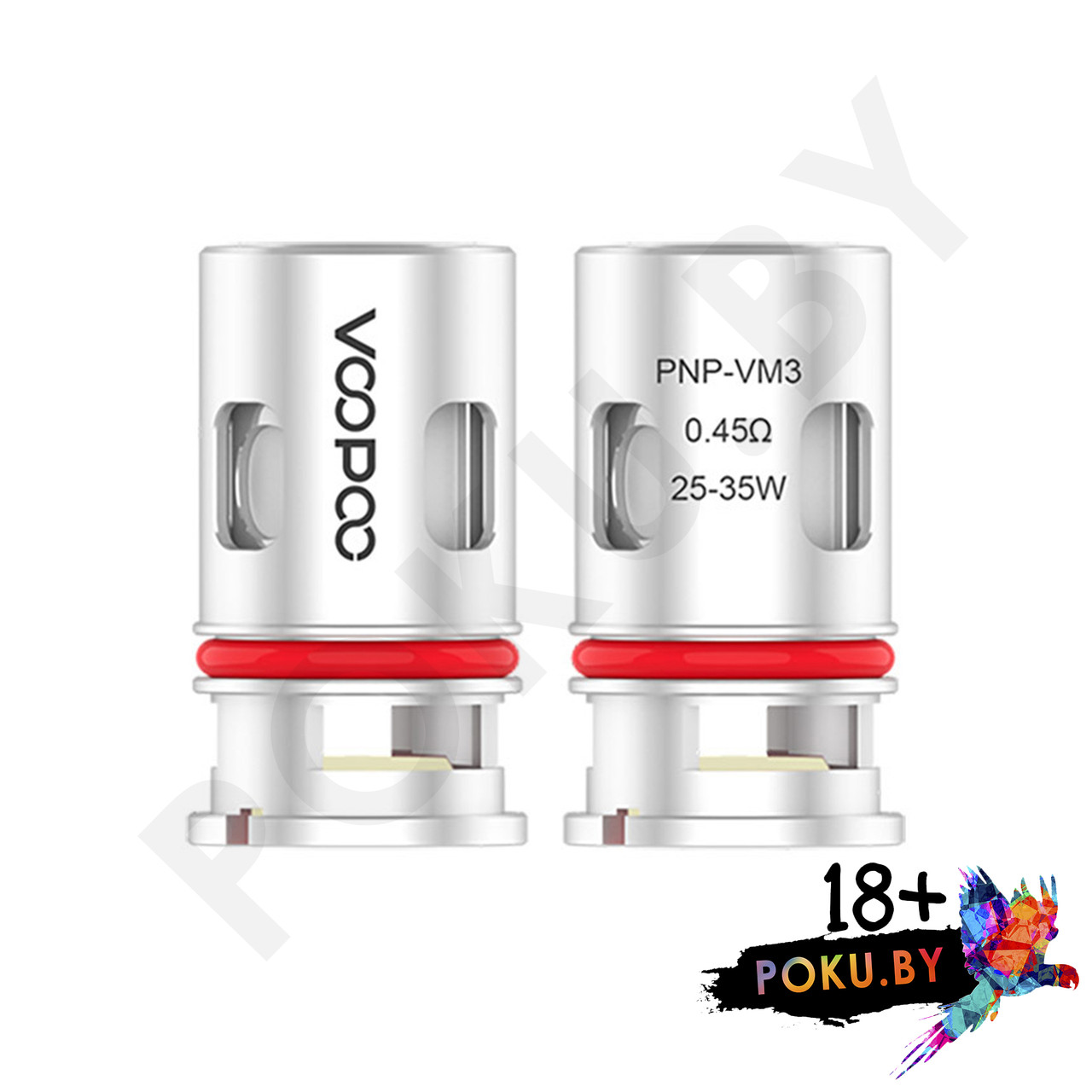 Испаритель Voopoo PnP-VM3 0.45 Ohm 25-35W