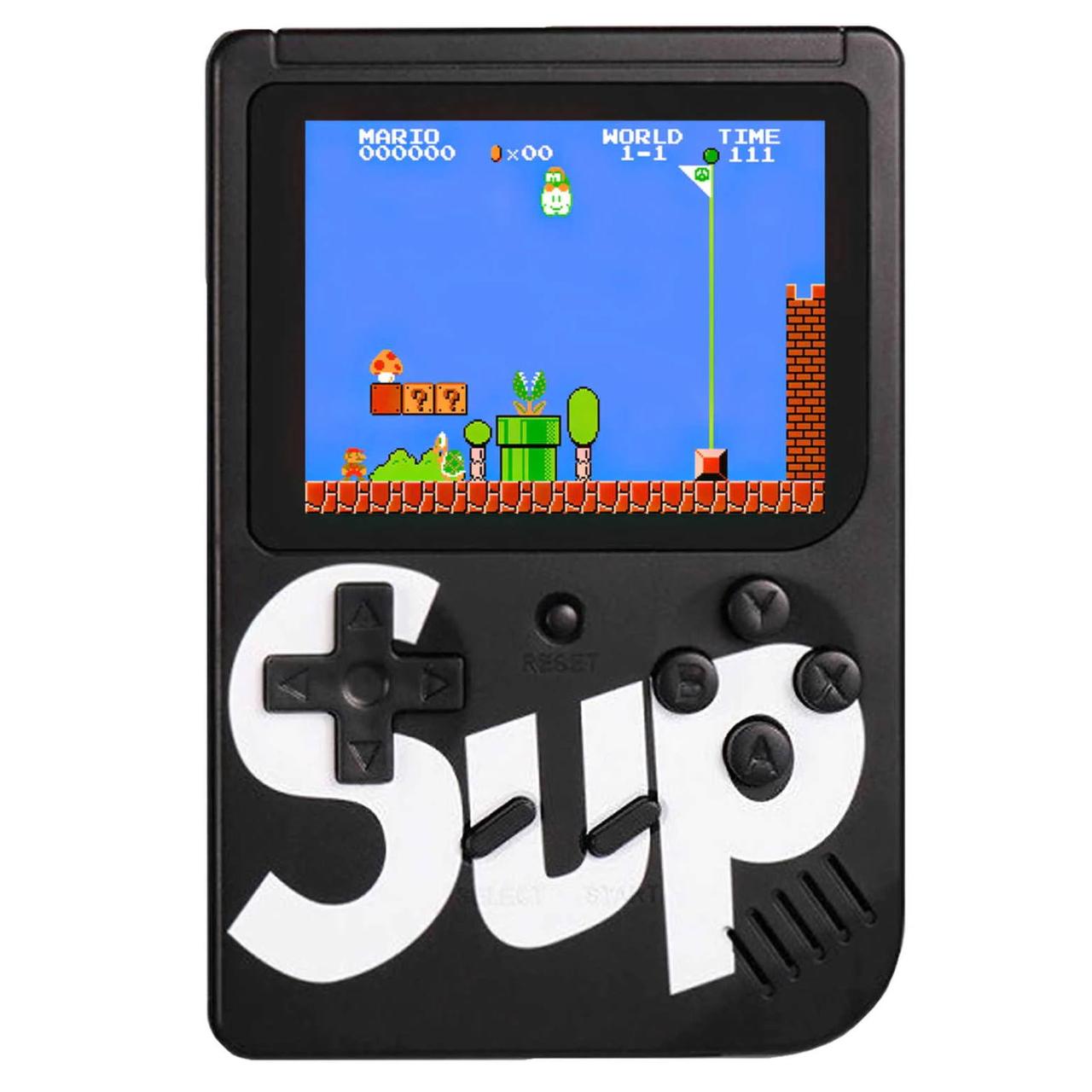 Игровая приставка SUP Game box Plus 400 игр в 1 Черная - фото 4 - id-p164740411