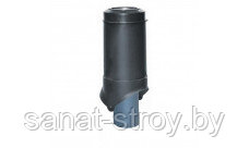 Выход канализации 125/100 Krovent Pipe-VT IS Коричневый Черный - фото 1 - id-p164746004