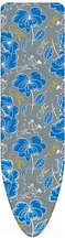 Гладильная доска Ника Бест тефлон (НБТ) с синими цветами