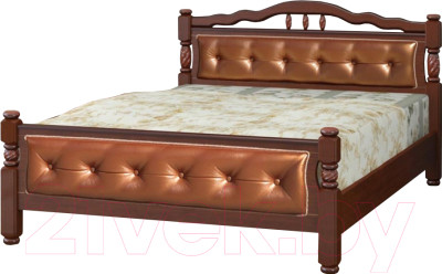 Двуспальная кровать Bravo Мебель Карина 11 160x200