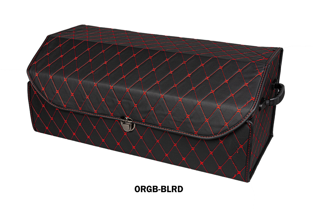 Органайзер в багажник MAXIMAL X Big  700x300x300 Черный/ шов Красный ORGB-BLRD